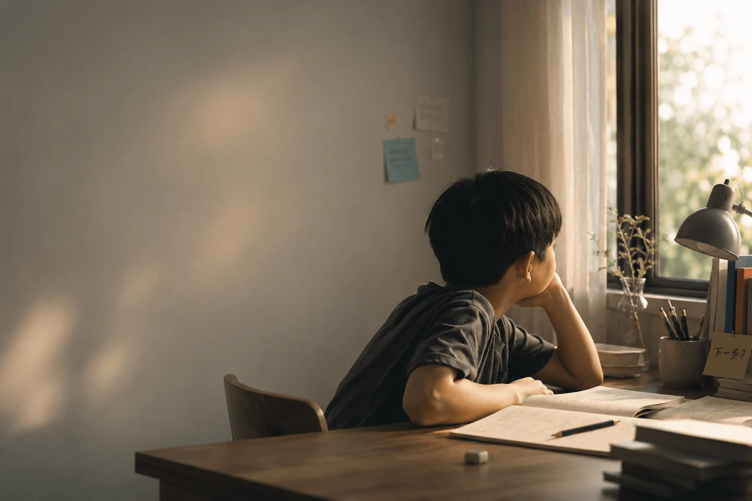 孩子卡住示意圖